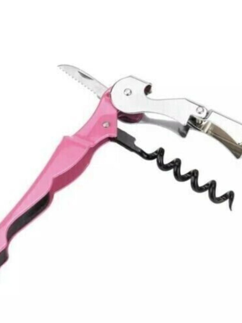 Stainless Steel Cork Screw Corkscrew Bartender Gift Wine Bottle Cap Opener Bar